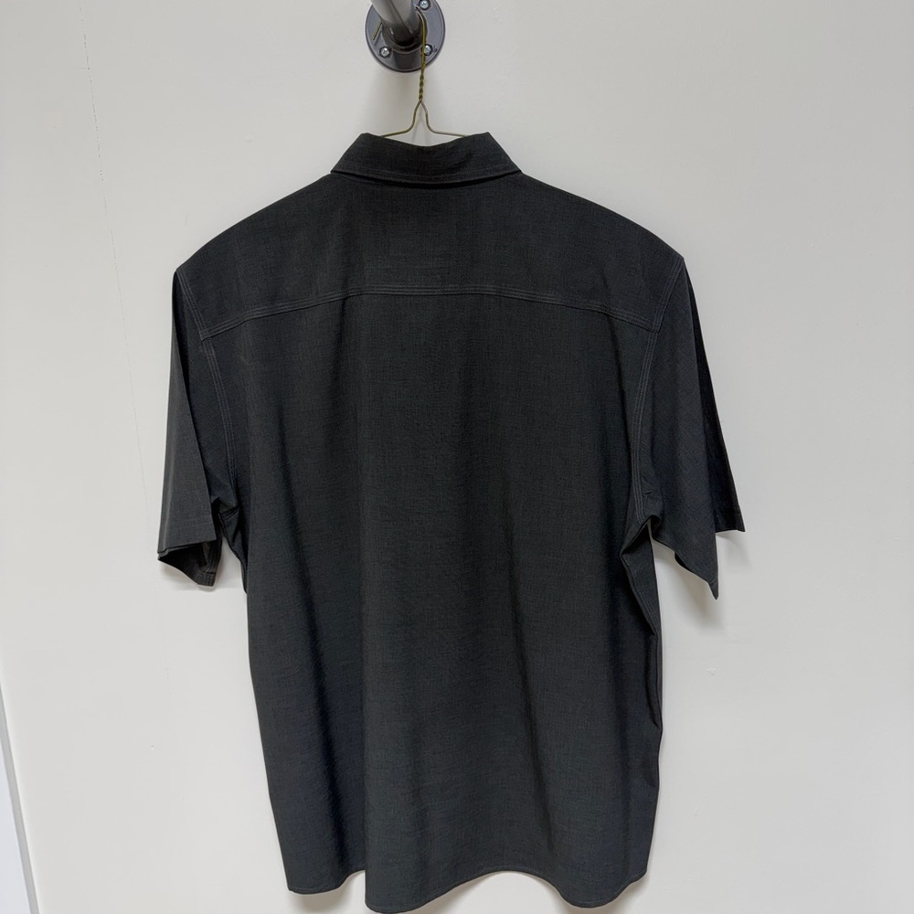 Orvis Charcoal Button Down Shirt - Picture 3 of 3